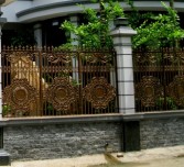 Fence - Some notice in rainy season